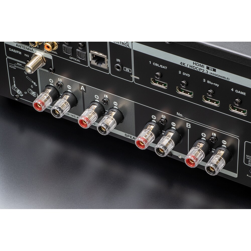 Denon DRA-800H Stereo-Netzwerk-Receiver schwarz 145W/Kanal HEOS/AirPlay/Alexa