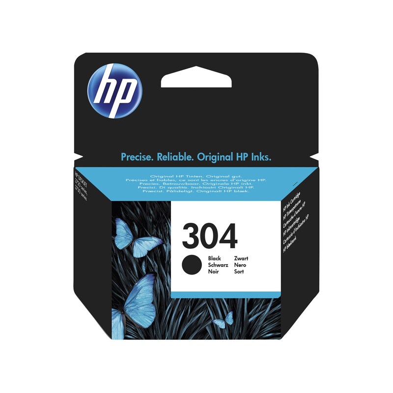 HP N9K06AE / 304 Original Druckerpatrone Schwarz Instant Ink