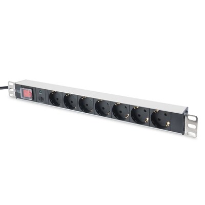 40 Pro günstig Kaufen-Digitus 1HE Aluminium Steckdosenleiste Rack Mount 16A, 4000W, 250VAC schwarz. Digitus 1HE Aluminium Steckdosenleiste Rack Mount 16A, 4000W, 250VAC schwarz <![CDATA[• Aluminium Steckdosenleiste • 4000W, 250VAC • Sichere und professionelle Stromversor