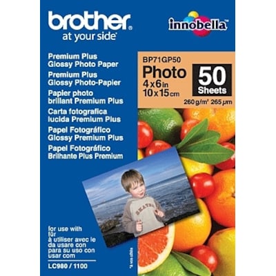 Brother   günstig Kaufen-Brother BP71GP50 Fotopapier-A6, Paket mit 50 Blatt, 260 g/qm. Brother BP71GP50 Fotopapier-A6, Paket mit 50 Blatt, 260 g/qm <![CDATA[• Brother BP71GP50 Fotopapier-A6 • Paket mit 50 Blatt, 260 g/qm]]>. 