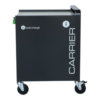 LocknCharge Carrier 30 Ladestation bis 30 Geräte, Rollwagen, schwarz