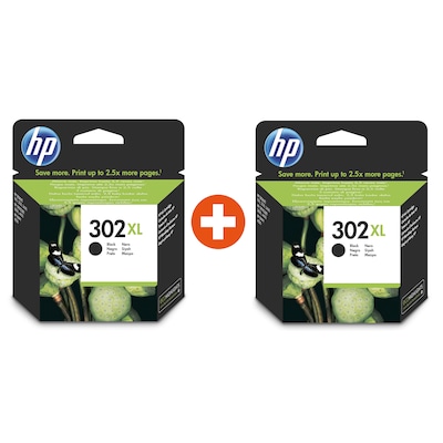 Tinte kompatibel günstig Kaufen-HP F6U68AE / 302XL Original Druckerpatrone Schwarz (2 Stück). HP F6U68AE / 302XL Original Druckerpatrone Schwarz (2 Stück) <![CDATA[• HP302XL Tintenpatrone (F6U68AE) • Farbe: Schwarz • Reichweite: 2x je ca. 480 Seiten • Kompatibel zu: HP