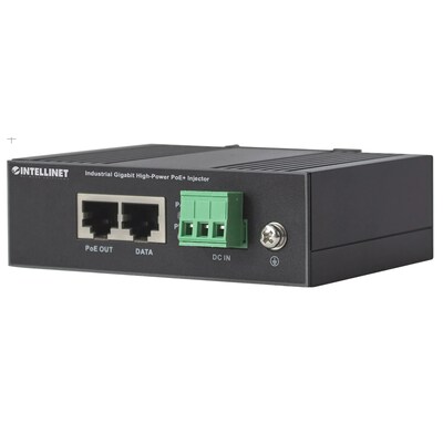 Power günstig Kaufen-Intellinet Gigabit High-Power PoE+ Industrie-Injektor. Intellinet Gigabit High-Power PoE+ Industrie-Injektor <![CDATA[• Vollständig IEEE 802.3af- und IEEE 802.3at-konform • Bis zu 30 W Strom auf zwei Adernpaaren • Link Fault Passthrough (LFP) für 