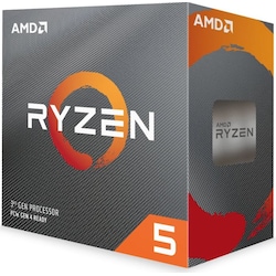 AMD Ryzen 5 3600 (6x 3,6 GHz) 34MB Sockel AM4 CPU BOX (Wraith Stealth K&uuml;hler)