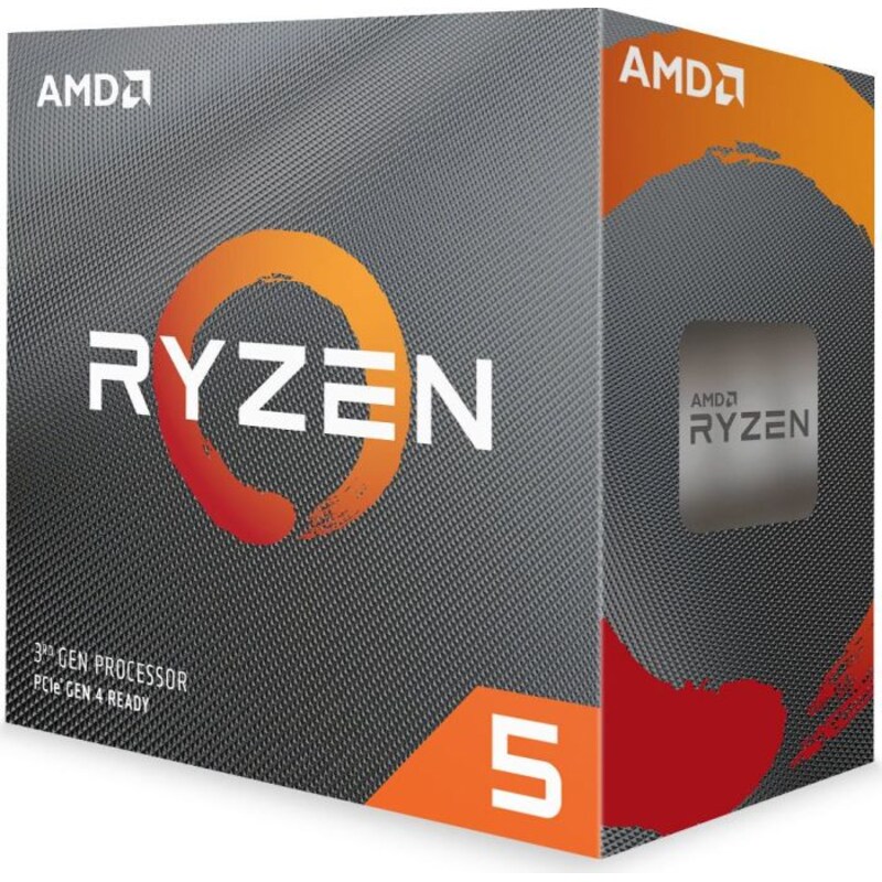 AMD Ryzen 5 3600 (6x 3,6GHz) 32MB Sockel AM4 CPU BOX (Wraith Stealth Kühler)