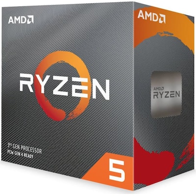 AMD Ryzen 5 3600 (6x 3,6GHz) 32MB Sockel AM4 CPU BOX (Wraith Stealth Kühler)