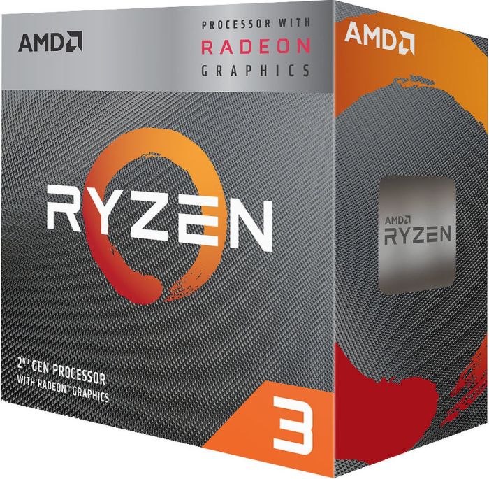 AMD Ryzen 3 3200G (4x 3,6 GHz) 6MB Sockel AM4 CPU BOX (Wraith Stealth K&uuml;hler)