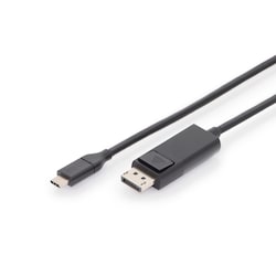 DIGITUS USB Type-C&trade; Gen 2 Adapter- / Konverterkabel, Type-C&trade; auf DP 2,0m