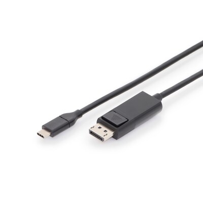 Kabel 22 günstig Kaufen-DIGITUS USB Type-C™ Gen 2 Adapter- / Konverterkabel, Type-C™ auf DP 2,0m. DIGITUS USB Type-C™ Gen 2 Adapter- / Konverterkabel, Type-C™ auf DP 2,0m <![CDATA[• Kabel-Adapter • Anschlüsse: USB Typ C und DP • Unterstützung 