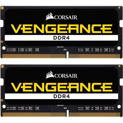 Corsair günstig Kaufen-16GB (2x8GB) Corsair Vengeance DDR4-2400 MHz CL 16 SODIMM Notebookspeicher Kit. 16GB (2x8GB) Corsair Vengeance DDR4-2400 MHz CL 16 SODIMM Notebookspeicher Kit <![CDATA[• 16 GB (RAM-Module: 2 Stück) • SO-DIMM DDR4 2400 Mhz • CAS Latency (CL) 16 • 