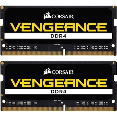 CORSAIR DDR4 günstig Kaufen-16GB (2x8GB) Corsair Vengeance DDR4-2400 MHz CL 16 SODIMM Notebookspeicher Kit. 16GB (2x8GB) Corsair Vengeance DDR4-2400 MHz CL 16 SODIMM Notebookspeicher Kit <![CDATA[• 16 GB (RAM-Module: 2 Stück) • SO-DIMM DDR4 2400 Mhz • CAS Latency (CL) 16 • 