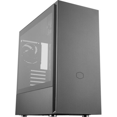 600 mm günstig Kaufen-Cooler Master Silencio S600 Midi Tower ATX Gehäuse, Glasfenster, schallgedämmt. Cooler Master Silencio S600 Midi Tower ATX Gehäuse, Glasfenster, schallgedämmt <![CDATA[• Schallgedämmtes ATX PC-Gehäuse, Seitenfenster • Silent dank