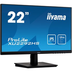 iiyama ProLite XU2292HS-B1 54,6cm (22&quot;) FHD Office-Monitor IPS HDMI/DP/VGA 4ms