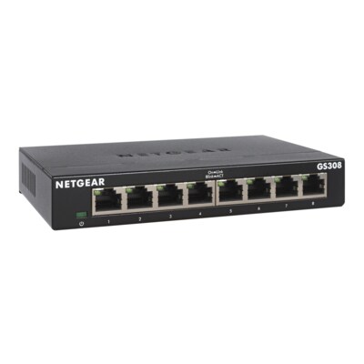 100 X  günstig Kaufen-Netgear GS308-300PES 8-Port Gigabit Switch 10/100/1000MBit Metallgehäuse. Netgear GS308-300PES 8-Port Gigabit Switch 10/100/1000MBit Metallgehäuse <![CDATA[• 8x 10/100/1000 Mbit Metallports • Zuverlässige Leistung • Plug-N-Play für sofor