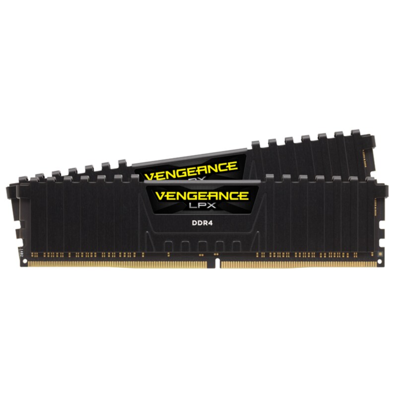 64GB (2x32GB) Corsair Vengeance LPX Black DDR4-3000 RAM CL16 RAM Kit