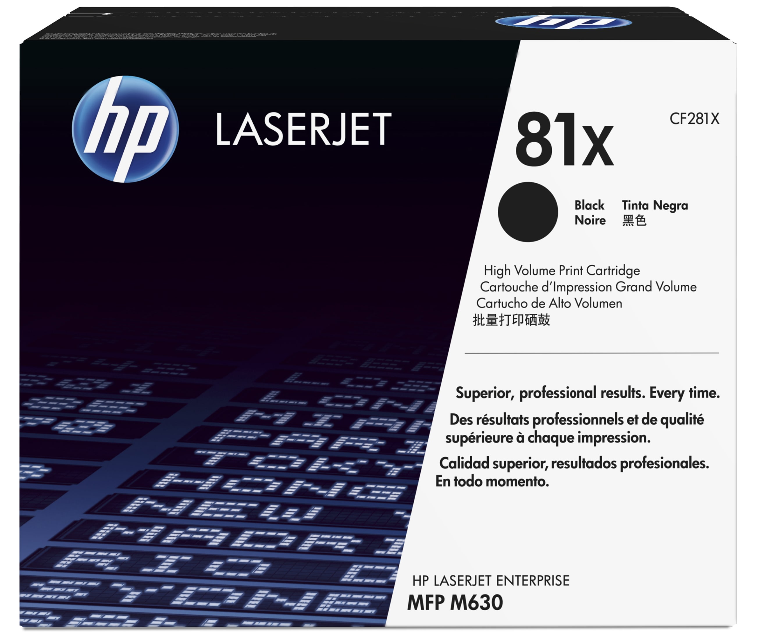 HP CF281X / 81X Original Toner Schwarz f&uuml;r ca. 25.000 Seiten