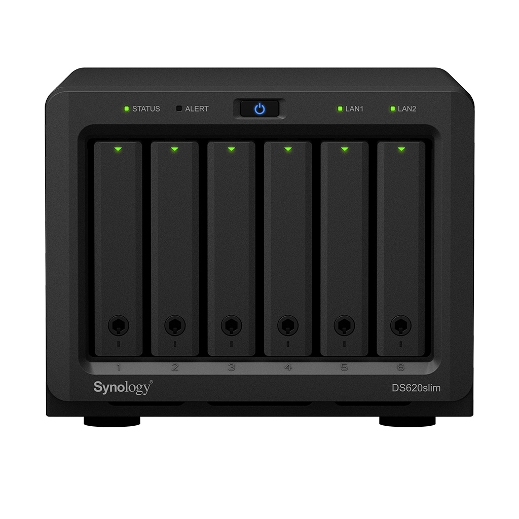 Synology Diskstation DS620slim NAS System 6-Bay Leergeh&auml;use