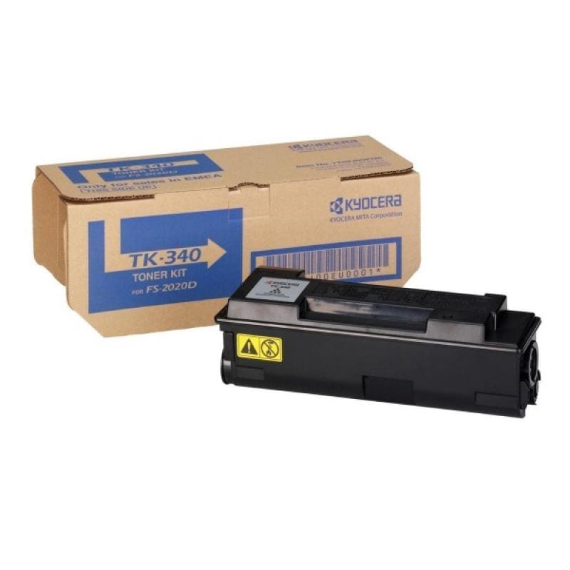 Kyocera TK-340 / 1T02J00EUC Toner Schwarz f&uuml;r ca. 12.000 Seiten