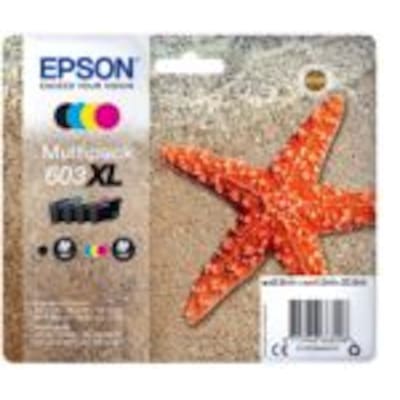 Farbe Schwarz günstig Kaufen-Epson 603XL / C13T03A64010 Druckerpatronen Multipack (BK, C, M, Y). Epson 603XL / C13T03A64010 Druckerpatronen Multipack (BK, C, M, Y) <![CDATA[• Epson C13T03A64010 Tintenpatronen Multipack 603XL 