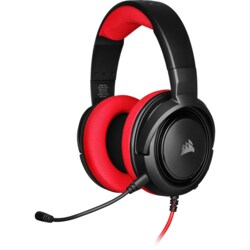 Corsair HS35 Stereo Gaming Headset rot/ schwarz