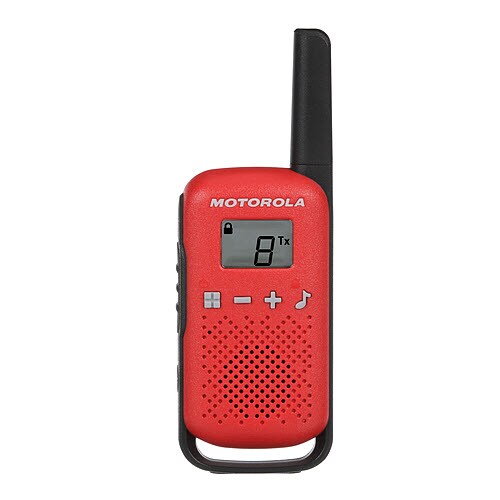 Motorola Solutions TALKABOUT T42 RED TWIN PACK