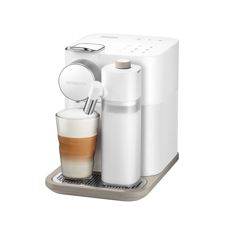 Nespresso Kaffeekapselmaschine DeLonghi Gran Lattissima EN650.W Weiß