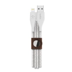 Belkin DuraTek Plus Lightning/USB-A Kabel, 1.2m, wei&szlig;