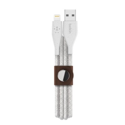 Belkin DuraTek Plus Lightning/USB-A Kabel, 1.2m, weiß