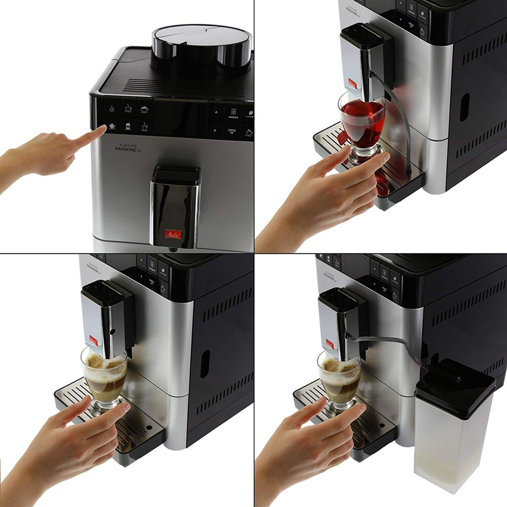 *Melitta Caffeo Passione OT F53/1-101 Kaffeevollautomat Silber