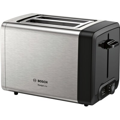 Bosch TAT4P420DE  Kompakt Toaster, DesignLine, Edelstahl