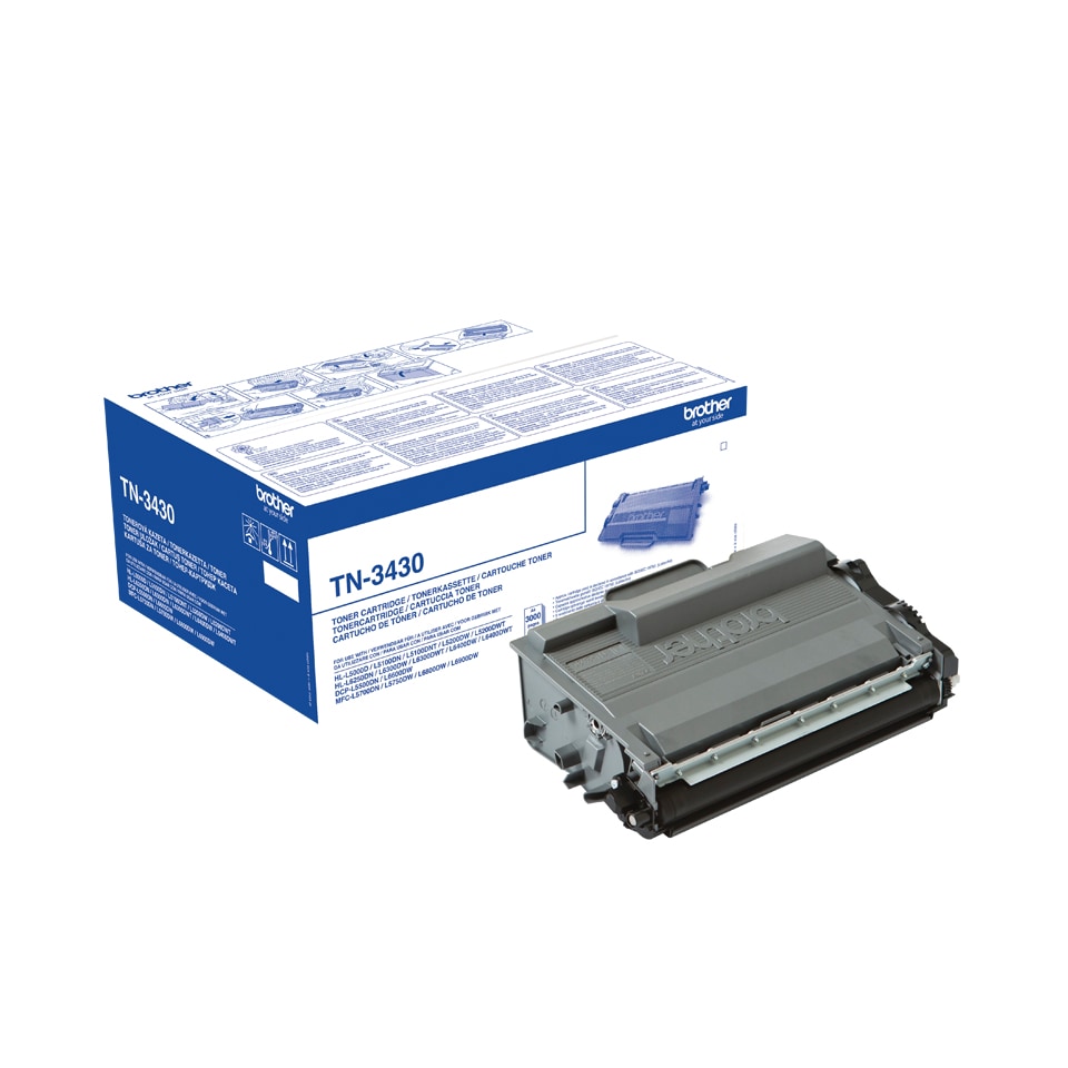 Brother TN-3430 Toner Schwarz f&uuml;r ca. 3.000 Seiten