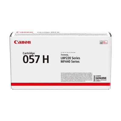 Tonerkartusche günstig Kaufen-Canon 057H Toner Schwarz für ca. 10.000 Seiten. Canon 057H Toner Schwarz für ca. 10.000 Seiten <![CDATA[• Canon 057H Tonerkartusche • Farbe: Schwarz • Reichweite: ca. 10.000 Seiten • Kompatibel zu: LBP223dw / LBP226dw / LBP228x • MF443