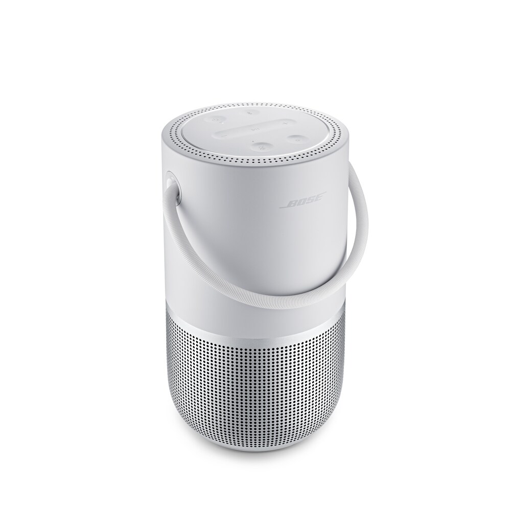 Bose Portable Home Speaker Smart-Speaker, Akku, WLAN, Bluetooth, silber
