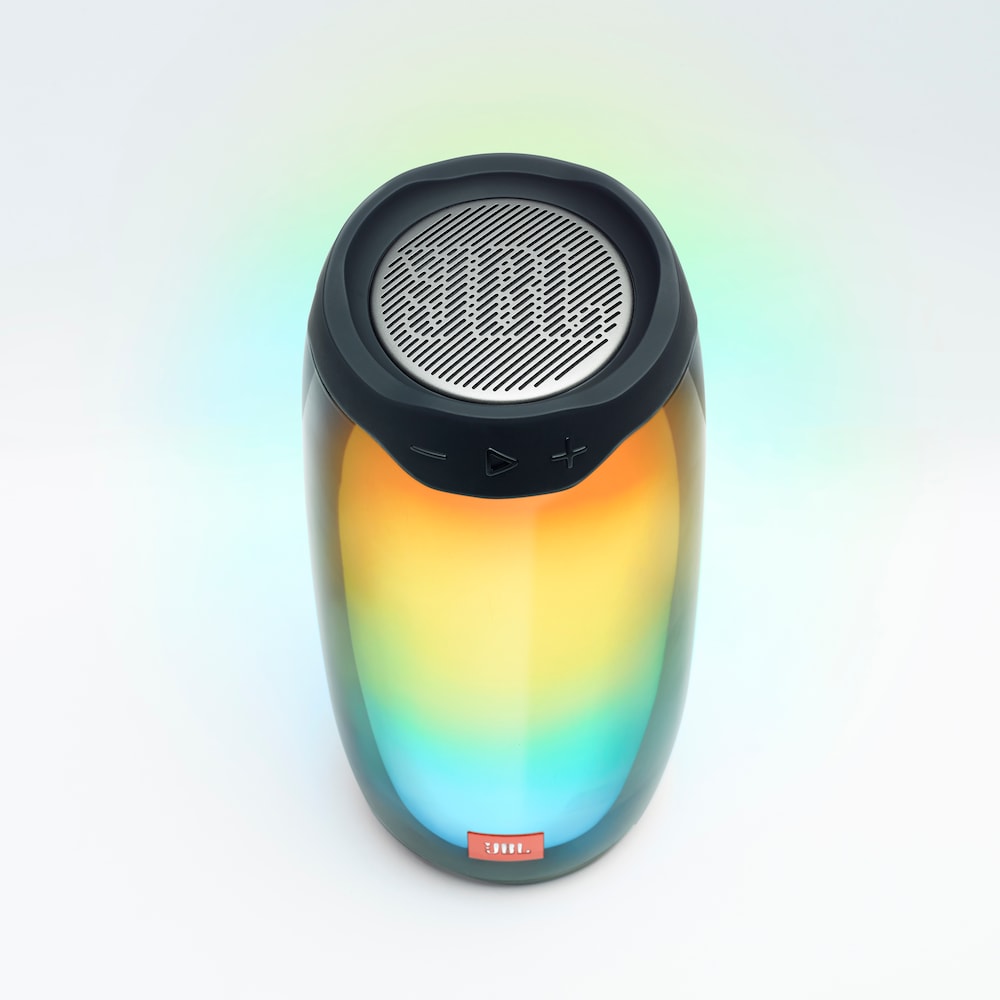 JBL Pulse 4 Bluetooth-Lautsprecher LED-Beleuchtung schwarz wasserdicht IPX7