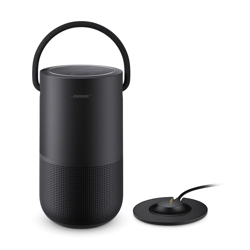 Bose Portable Home Speaker mit Ladeschale schwarz