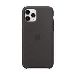 Apple Original iPhone 11 Pro Silikon Case-Schwarz