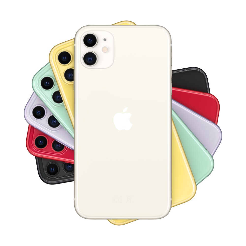 Apple iPhone 11 64 GB Weiß MWLU2ZD/A