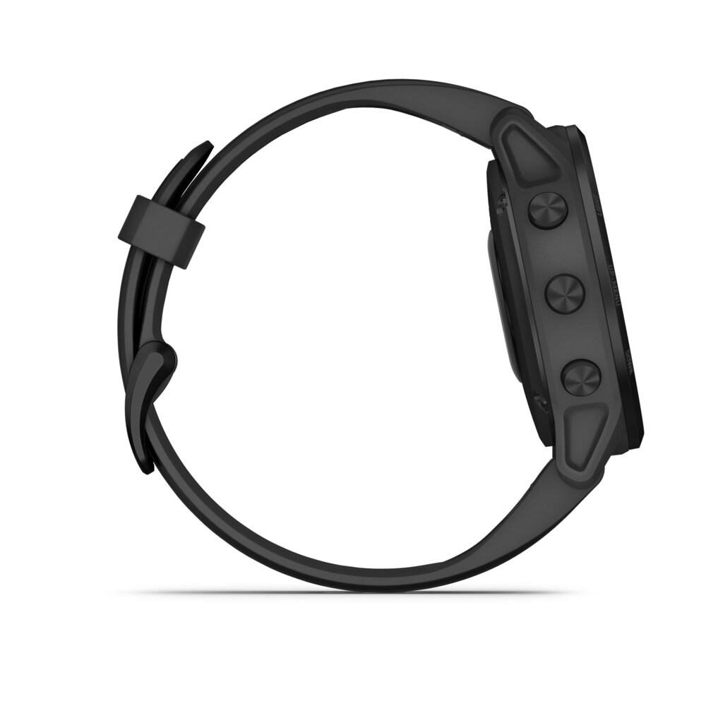 Garmin Fenix 6S Pro GPS-Multisport-Smartwatch schwarz mit schwarzem Armband