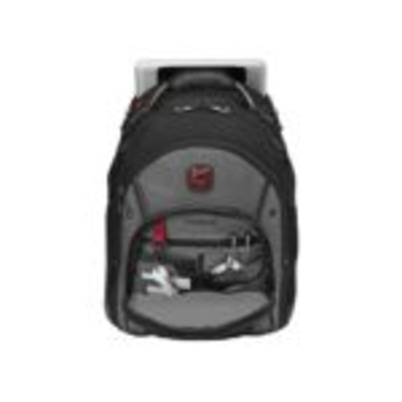 Wenger Synergy Notebook Rucksack 16" Zoll schwarz/ silber