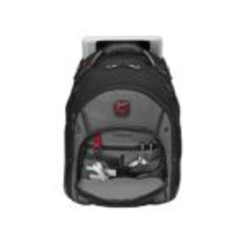 Wenger Synergy Notebook Rucksack 16" Zoll schwarz/ silber