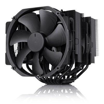 Dual CPU günstig Kaufen-Noctua NH-D15 chroma.black CPU Kühler  für AMD und Intel CPU. Noctua NH-D15 chroma.black CPU Kühler  für AMD und Intel CPU <![CDATA[• Ultimative Kühlleistung durch Dual-Lüfterkonfiguration • Breiter aufgefächerten Anordnung der 