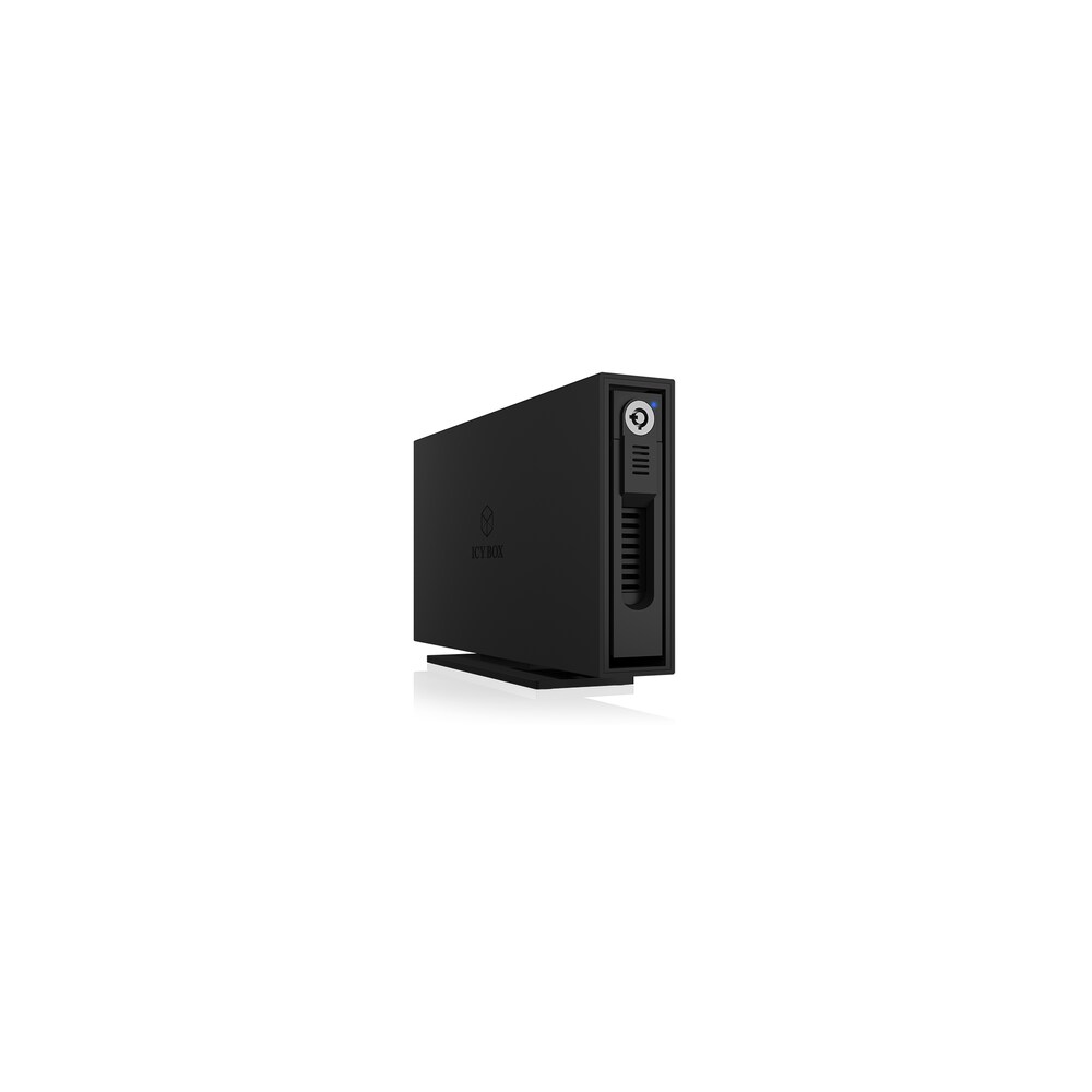 RaidSonic Icy Box IB-367-CPD+ ext. HDD Gehäuse USB Type-C 2,5"/ 3,5" SATA mDP PD