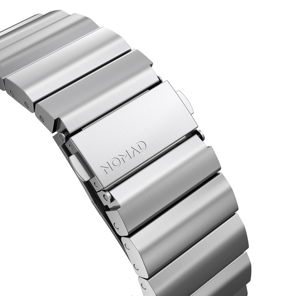 Nomad Strap Stainless Steel Silver 42/44 mm