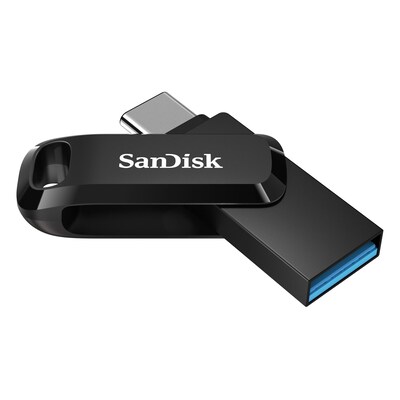 SANDISK USB günstig Kaufen-SanDisk Ultra Dual Drive Go 64 GB USB 3.1 Type-C / USB-A Stick. SanDisk Ultra Dual Drive Go 64 GB USB 3.1 Type-C / USB-A Stick <![CDATA[• für Mobilgeräte und Computer mit neuem USB Type-C oder Standard USB-A • Geschwindigkeiten von bis zu 150 MB/s 