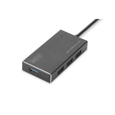 USB zu  günstig Kaufen-DIGITUS DA-70240-1 USB 3.0 Office Hub, 4-Port. DIGITUS DA-70240-1 USB 3.0 Office Hub, 4-Port <![CDATA[• Stattet den Arbeitplatz mit bis zu 4 weiteren USB-Ports aus • Schnellste Datenübertragungen in USB 3. Super-Speed-Geschwindigkeit • Hochwertiges