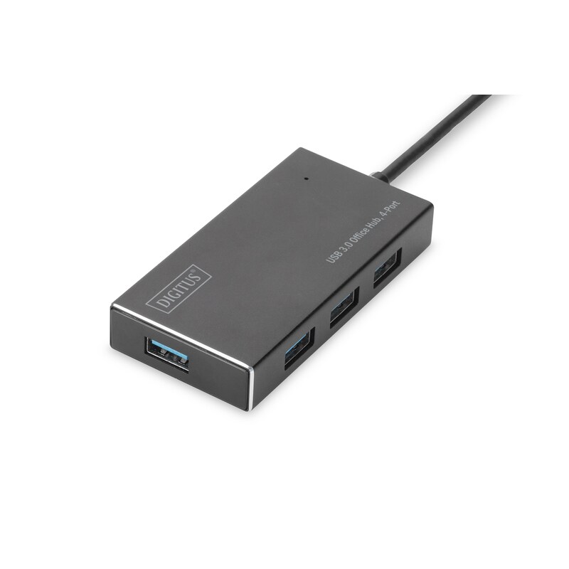 DIGITUS DA-70240-1 USB 3.0 Office Hub, 4-Port