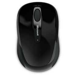 Microsoft Wireless Mobile Mouse 3500 Coal Black Gloss