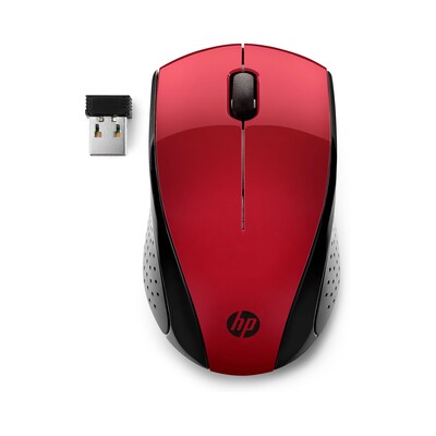 nt usb  günstig Kaufen-HP 220 Wireless Maus 7KX10AA kabellos USB-Empfänger rot. HP 220 Wireless Maus 7KX10AA kabellos USB-Empfänger rot <![CDATA[• Anwendungsbereich: Unterwegs, 3 Tasten • Kabellos, 2,4GHz, 10 m Reichweite • Sensortechnologie: Optisch • Rot, 78