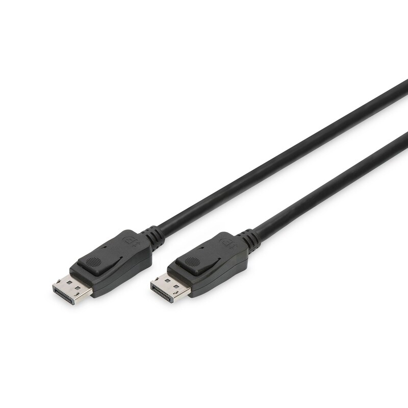 DIGITUS DisplayPort Anschlusskabel 2m UHD 8K St./St. schwarz