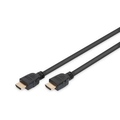 HD mit günstig Kaufen-DIGITUS AK-330124-030-S Ultra High Speed HDMI Kabel UHGD 8K 60p gold 3m. DIGITUS AK-330124-030-S Ultra High Speed HDMI Kabel UHGD 8K 60p gold 3m <![CDATA[• Kabel-Kabel • Anschlüsse: HDMI A und HDMI A • Farbe: schwarz, Länge: 3,0m • Mit Ethernet-